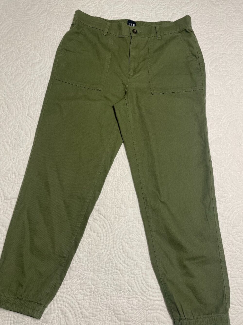 GAP Olive Joggers Size M